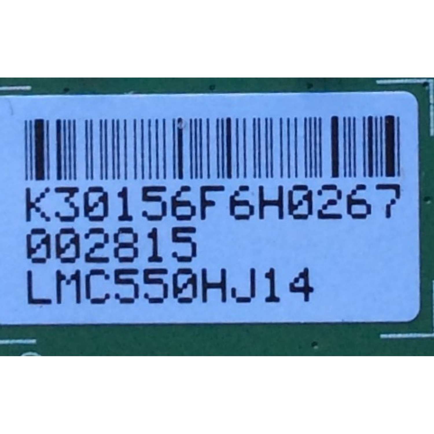 T-CON / RCA LJ94-30156F / 14Y_VNB5_S120P2C4LV0.2 / 30156F / PANEL`S LSC550HF03-W / LSC550HJ10-12V / MODELOS 55AER10 / SLD55A55RQ 4417-SL55A55-A1 - Imagen 2