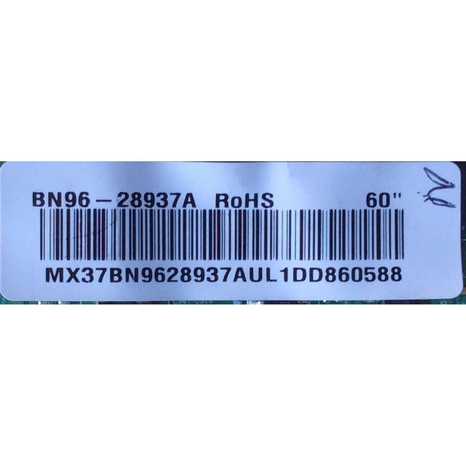 T-CON / SAMSUNG BN96-28937A / BN97-07071B / BN41-01947A / MODELO UN60F6350AFXZA HS01 /   UN60F6300AFXZA HS01 / PANEL CY-HF600CSSV1H DW32	 - Imagen 2