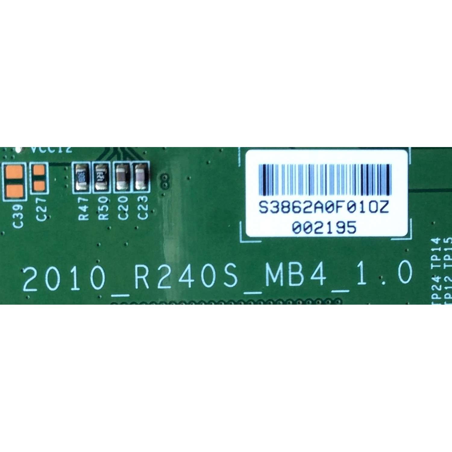 T-CON / SAMSUNG LJ94-03862A / 2010_R240S_MB4_1.0 / MODELO UN55C8000XFXZA / PANEL LTF550HQ03-A07	 - Imagen 2