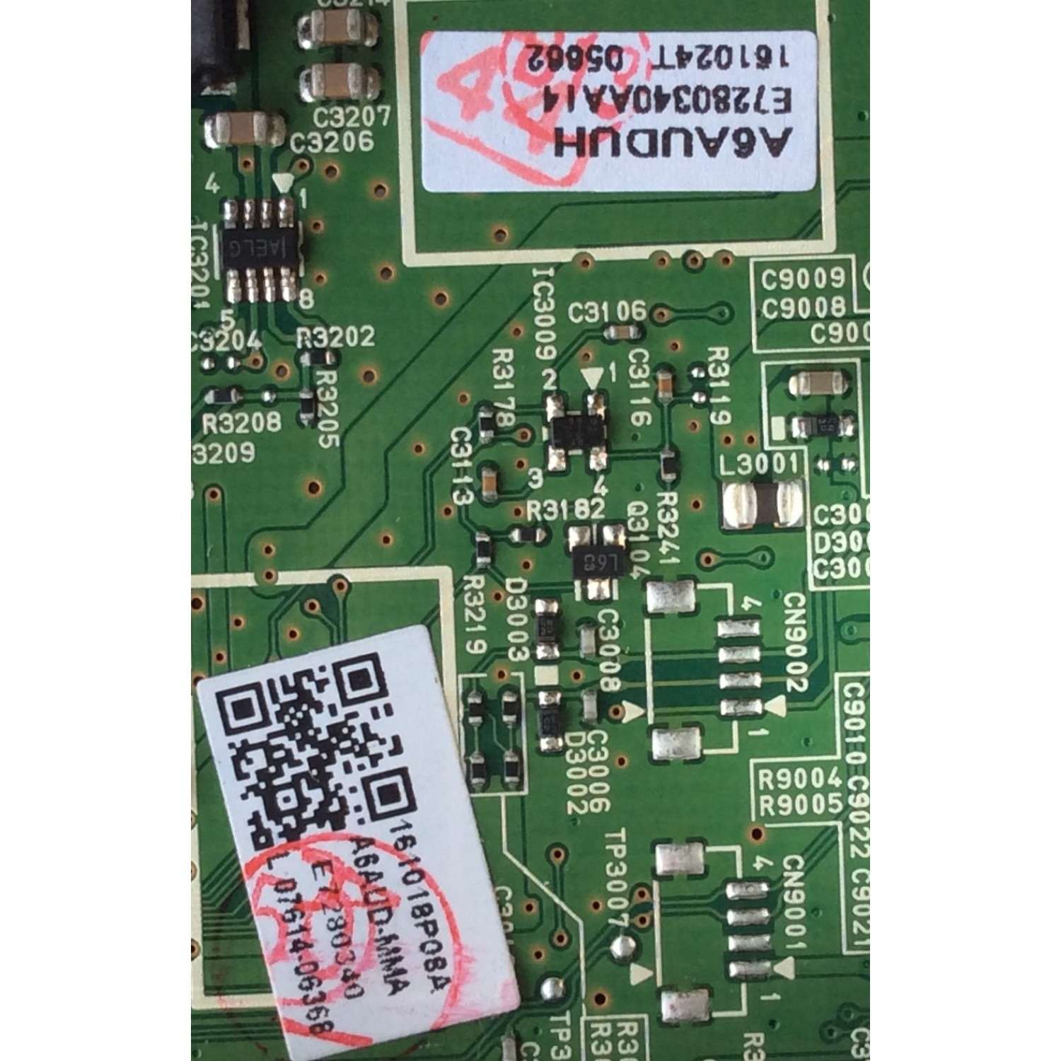 MAIN / SANYO A6AUDUH / A6AUD-MMA / BA6AUBG0201 2 / MODELO FW50D36F DS3 / PANEL U6DU1XH - Imagen 2