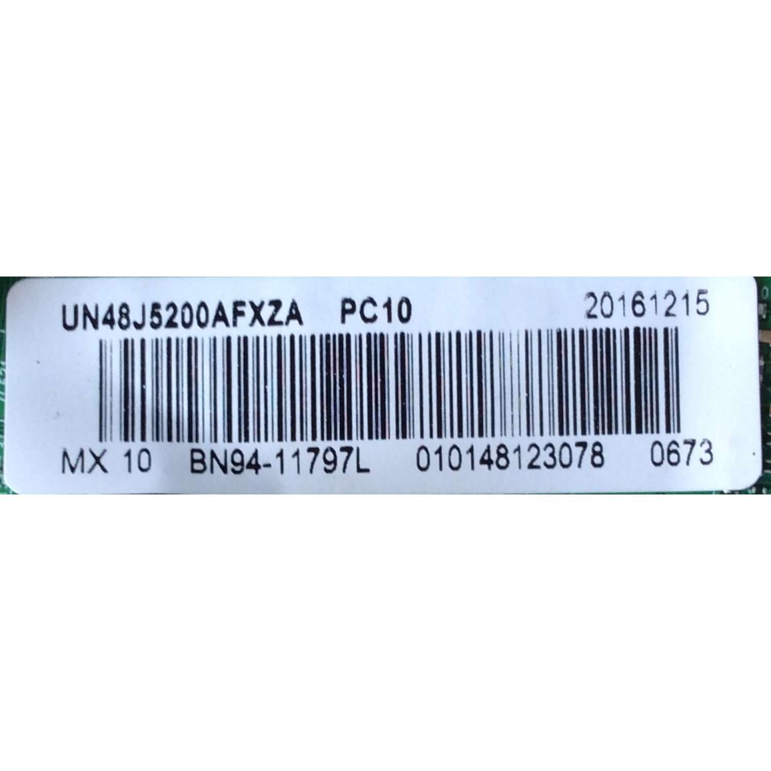 MAIN PARA TV SAMSUNG / NUMERO DE PARTE BN94-11797L / BN41-02307B / BN97-12660G / BN9411797L / PARTE SUSTITUTA BN94-09548B / MODELOS UN48J5200 / UN48J5200AFXZA PC10 / UN48J5200AFXZA TD01 - Imagen 2