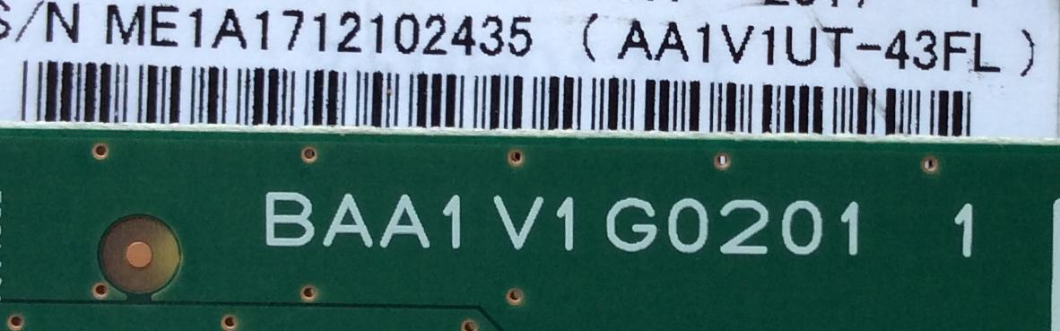 MAIN PARA TV PHILIPS AA1V1UT-43FL / AA1V1UT / BAA1V1G0201 1 / PANEL UADVOXT  / MODELO 43PFL4902/F7 - Imagen 2