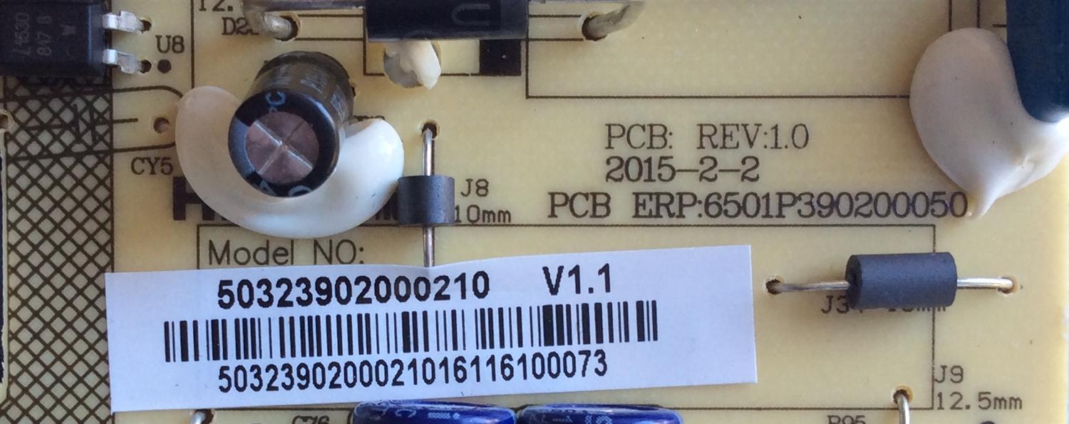 FUENTE DE PODER / SCEPTRE 50323902000210 / 6501P390200050 / MODELO E555BV-FMQC	 - Imagen 2