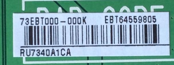 MAIN PARA TV LG / NUMERO DE PARTE EBT64559805 / EAX67267404(1.1) / EAX67267405 / PANEL'S NC490DUE-SADP3 / DISPLAY HV490FHB-N8G / NC490DUE-ABEX1 / MODELOS 49LJ5100-UC BUSYLOR / 49LJ5100-UC BUSGLOR - Imagen 2