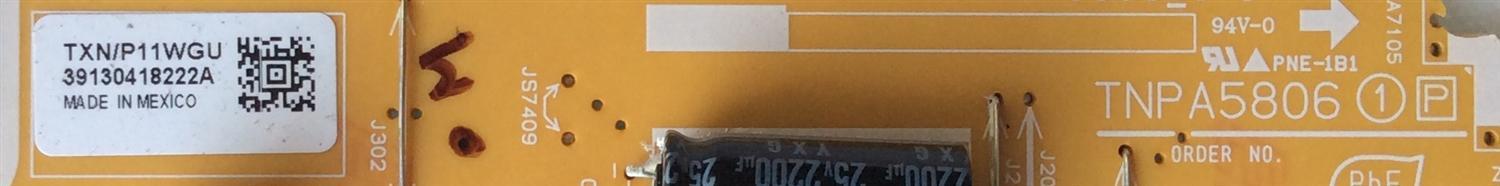 FUENTE DE PODER / PANASONIC TXN/P11WGU / TNPA5806 / MODELO TH-39LRU6	 - Imagen 2