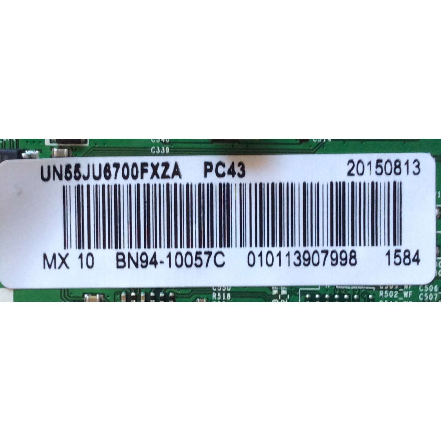 MAIN PARA TV SAMSUNG / NUMERO DE PARTE BN94-10057C / BN41-02344D / BN97-10062C / BN9410057C / PARTE SUSTITUTA BN94-09030A / PANEL CY-WJ055HGLV1H / MODELO UN55JU6700 / UN55JU6700FXZA TH01 - Imagen 2