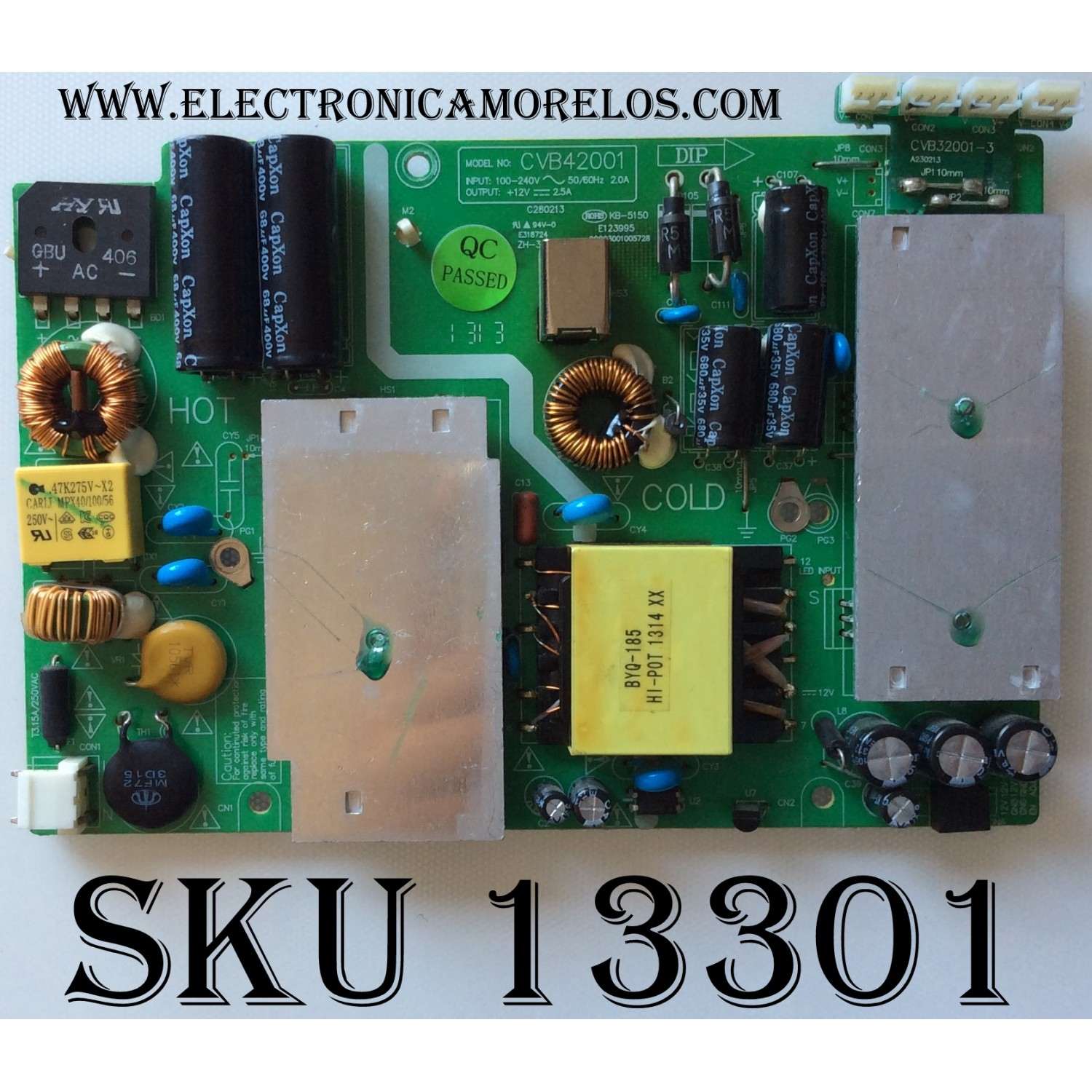 MAIN PARA TV LG / NUMERO DE PARTE EBU64224101 / EAX67548104(1.0) / 85039431 / PANEL LC430EGG(FK)(M1) / MODELO 43UV770H-UA.AUSYLJM	