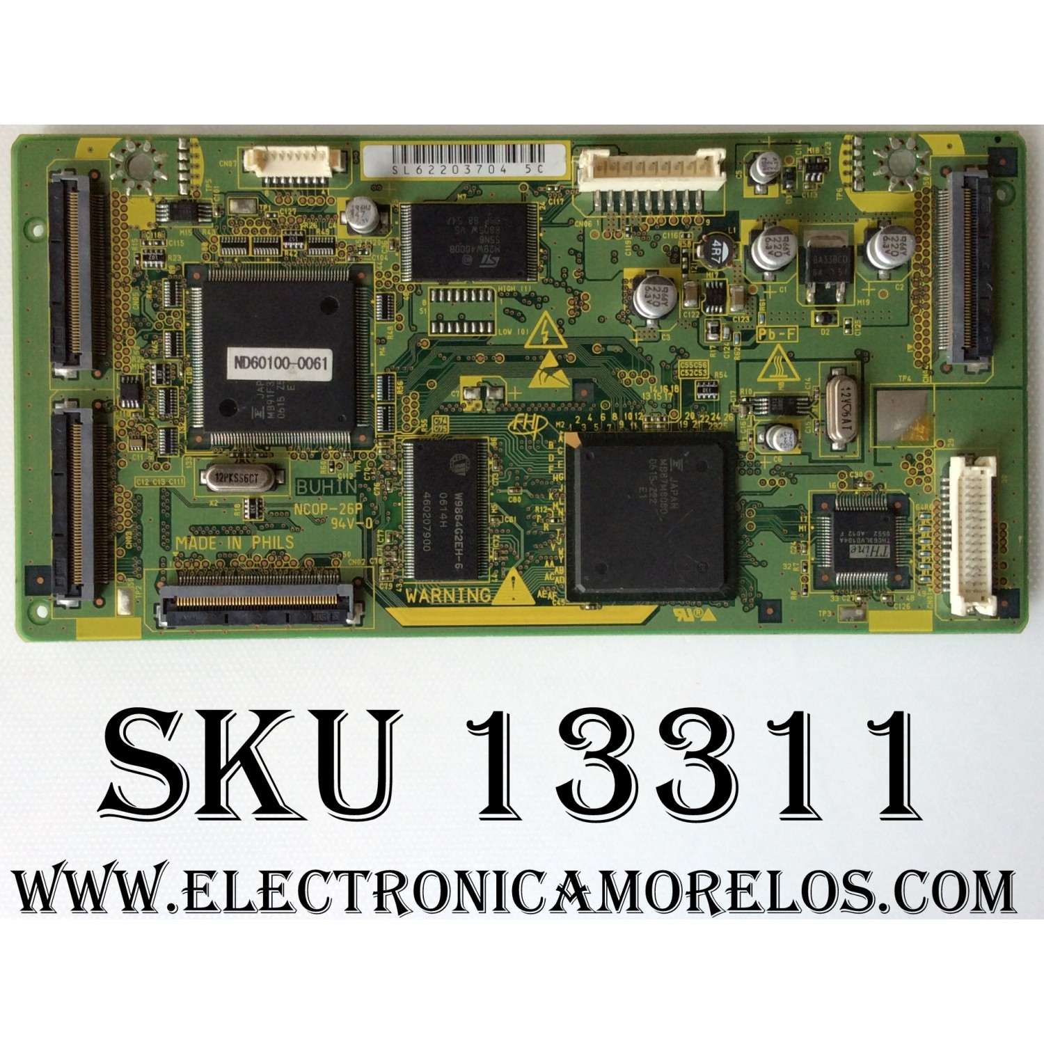 LED DRIVER PARA TV SAMSUNG / NUMERO DE PARTE BN44-00980D / L65S9NRB_RHS / BN4400980D / AM5RM750668 / DISPLAY BN9-48138A / LSF650FF11-P01 / MODELO QN65Q90RAFXZA FA02	