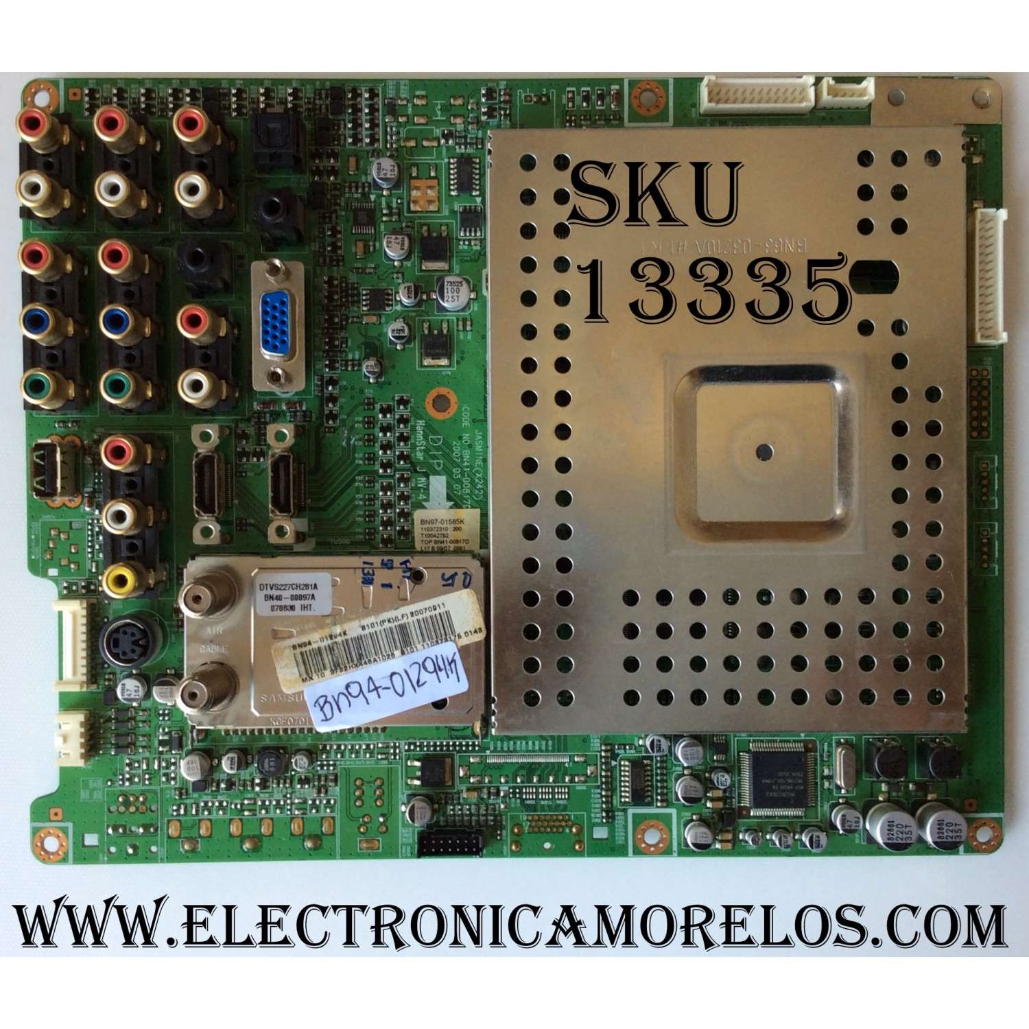 FUENTE DE PODER PARA TV LG / NUMERO DE PARTE EAY64528801 / EAX67262601(1.5) / LGP43-17UL6 / PANEL LC430EGG(FK)(M1) / MODELO 43UV770H-UA.AUSYLJM	