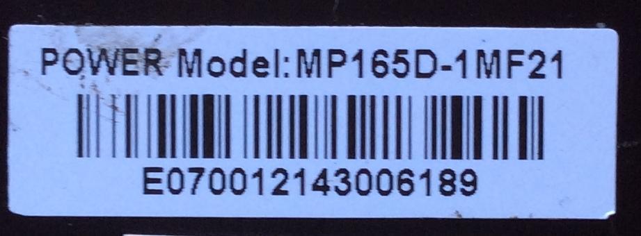 FUENTE DE PODER / HITACHI 850068443 / MP165D-1MF21 / MODELO LE50H508 /\ LE46H508	 - Imagen 2