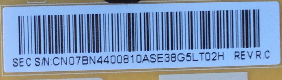 FUENTE DE PODER / SAMSUNG BN44-00810A / PSLF211M07A / L40S7_FSM / MODELO UN40JU7100FXZA TS01	 - Imagen 2