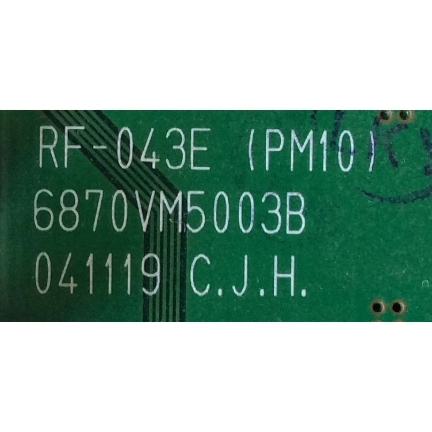 MAIN / LG 6871VMMU18A / 6870VM5003A / 6870VM5003B / 6870VM5003C / 6870VM1007A / MODELO MU-42PM11	 - Imagen 2
