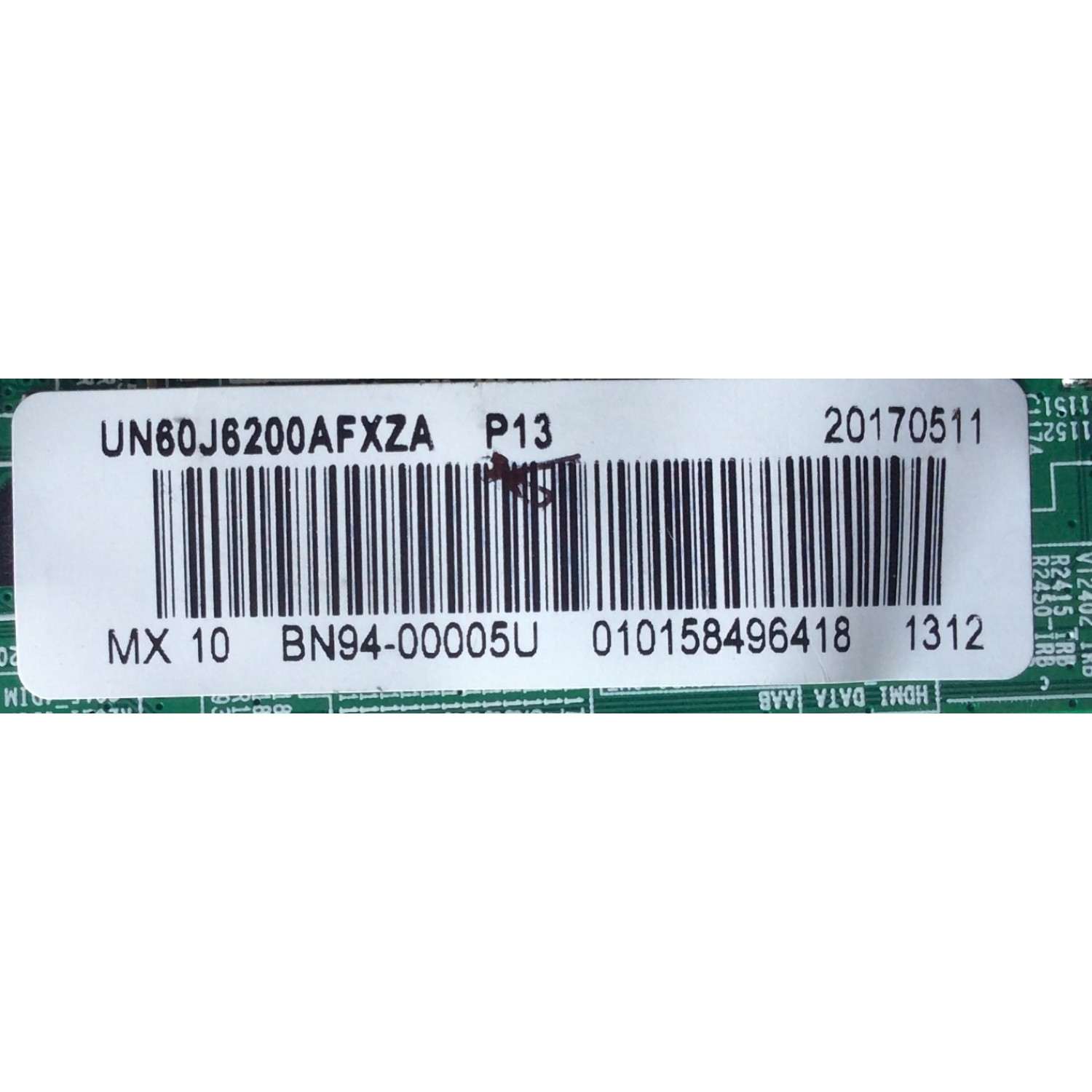 MAIN PARA TV SAMSUNG / NUMERO DE PARTE BN94-00005U / BN97-12989A / BN41-02245A / BN9400005U / PARTE SUSTITUTA SKU 11308 / NUMERO DE PARTE BN94-09127A / PANEL CY-DF600CGSV6H / MODELOS UN60J6200 / UN60J6200AFXZA / UN60J6200AFXZA NS02 / UN60J6200AFXZA EA03 - Imagen 2