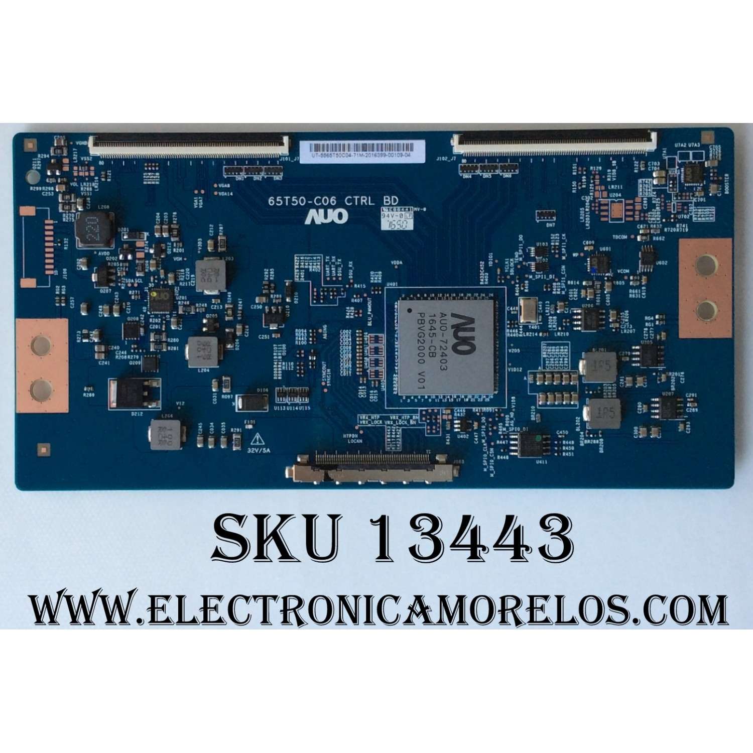 T-CON / HISENSE 5565T50C04 / 55.65.T06.C04 / 65T50-C06 / PANEL´S HE650K5U51-L1\S0\GM\ROH / HD650M5U51-B1\S0\GM\ROH / HD650M5U51\B1\S0\GM\ROH / HD650M3U51-B1\S0\GM\ROH / MODELO 65H6D