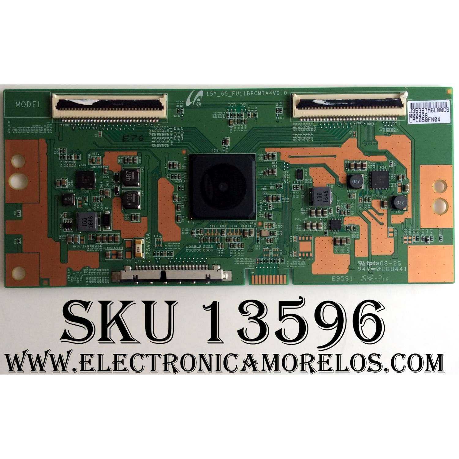 T-CON TCL /  LJ94-35367M / 35367M / 15Y_65_FU11BPCMTA4V0.0 / MODELOS 65S405 / 65S405TDAA