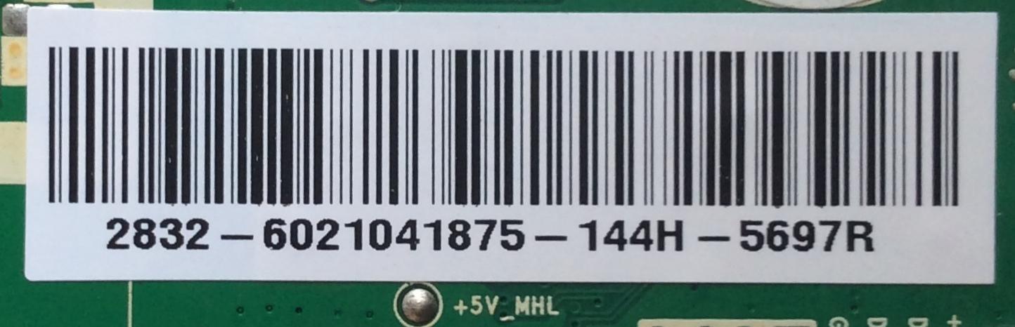 MAIN / FUENTE / (COMBO) / SEIKI 6021041875 / CV3393AL-B23 / 44T0777 / MODELO SE22FE01 / PANEL HK215WLEDM - Imagen 2