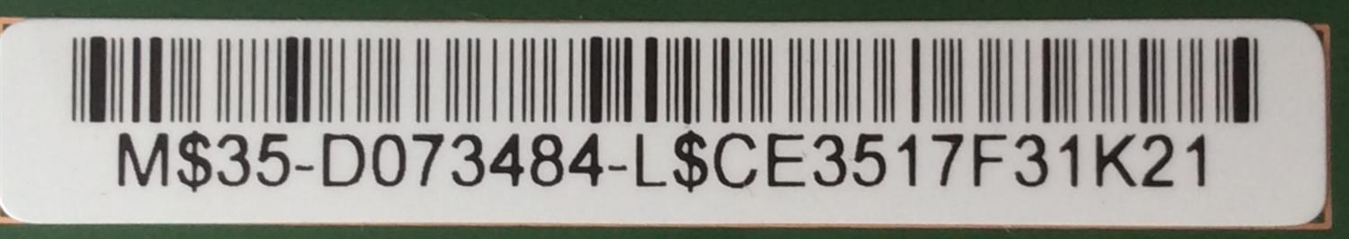 T-CON / RCA 35-D073484 / V320HJ2-CPE2 / MODELO LED32G45RQ	 - Imagen 2