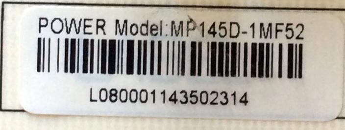 FUENTE DE PODER / HITACHI 850108892 / MP145D-1MF52 / MP145D-1MF51 / MODELO LE49S508	 - Imagen 2