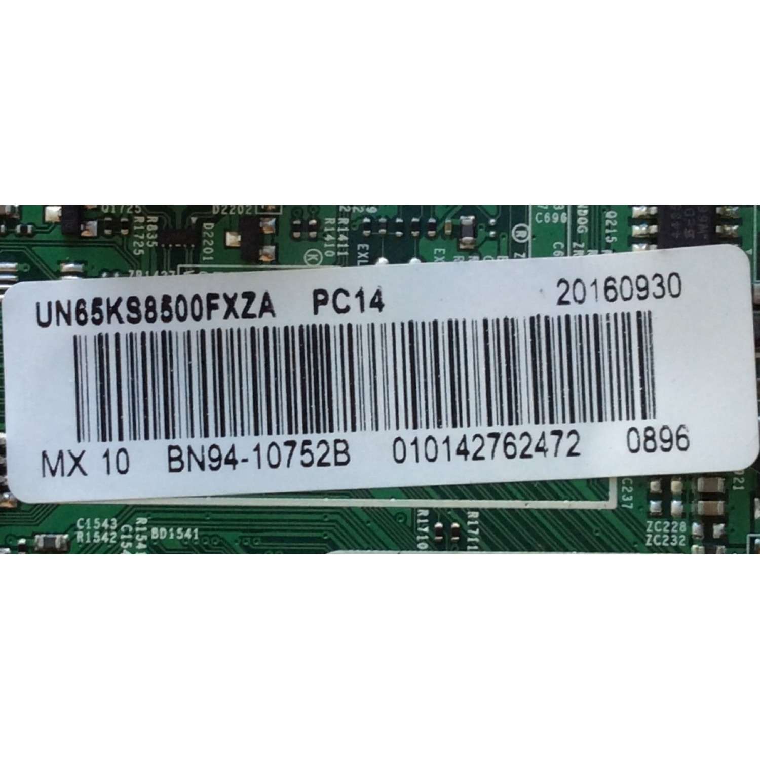MAIN PARA TV SAMSUNG / NUMERO DE PARTE BN94-10752B / BN41-02504A / BN97-10623A / BN97-10625B / BN9410752B / PANEL CY-XK065FLLV2H / DISPLAY BN96-39216A / BN9639216A / MODELO UN65KS8500 / UN65KS8500FXZA FA01 - Imagen 2