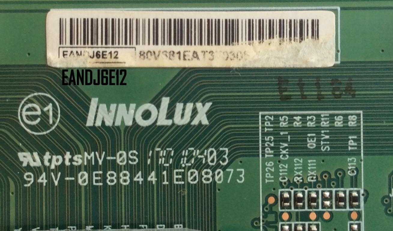T-CON / RCA EANDJ6E12 / 94V-0E88441E08073 / MODELO RLDED5098-B-UHD / PANEL V500DJ5-QE1 - Imagen 2