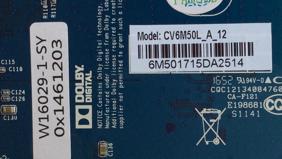 TARJETA INTERFACE / ELEMENT 10015452 / 890-111-6M50 / 6CH248 / CV6M50L_A_12 / W16029-1-SY / 0x1461203 / CQC12134084760 / CV6M50L-A / MODELO E4SFC5017	 - Imagen 3