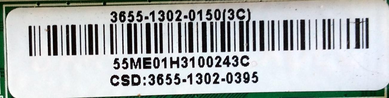 MAIN PARA TV VIZIO / NUMERO DE PARTE 3655-1302-0150 / 0171-2272-6603 / 3655-1302-0395 / 365513020150 / MODELO M55-E0 LAUAROAT - Imagen 2