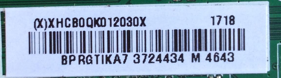 MAIN / VIZIO XHCB0QK0120 / 715G8547-M0B-B00-005K / (X)XHCB0QK012030X / MODELO E50x-E1 LTMWVJKT / PANEL TPT500U1-QVN03.U REV:S5B0H / DISPLAY T500QVN03.5 - Imagen 2