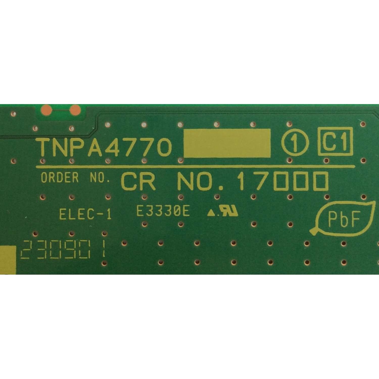 BUFFER / PANASONIC TNPA4770 / TNPA4770 / MODELO TC-P54Z1  /  PANEL MC137F21Z12 - Imagen 2
