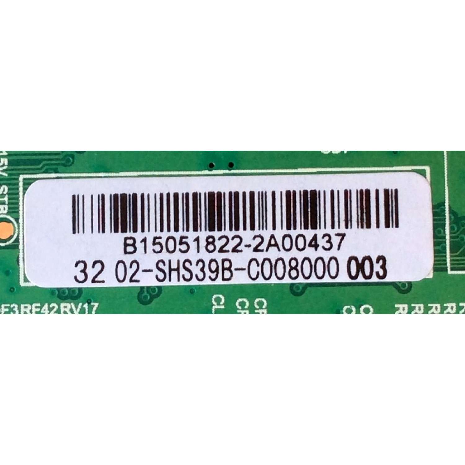 MAIN FUENTE (COMBO) PARA TV SANYO / NUMERO DE PARTE 02-SHS39B-C008000 / B15051822 / TP.MS3393T.PB79 / 3MS3393X-2 / PANEL LVF320LGDX E1 V1 / MODELO FW32D25T - Imagen 2