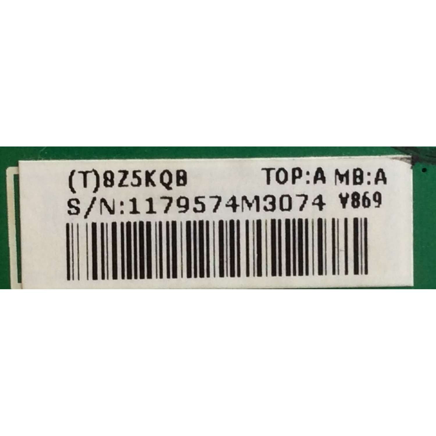 MAIN / VIZIO CBPF8Z5KQB / 715T2763-1 / 715T2763-2 / (T)8Z5KQB / 8Z5KQB / F8331028118 / MODELO VW22LHDTV10T  / PANEL TPM220Z1-L03 REV:C1A - Imagen 2