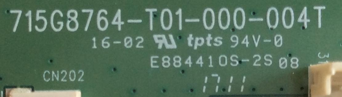 TARJETA INTERFAZE / VIZIO 715G8764 / 715G8764-T01-000-004T / MODELO  D40f-e1 - Imagen 2
