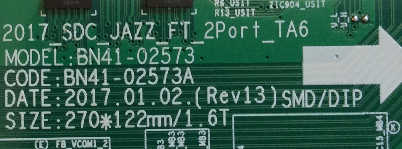 T-CON / SAMSUNG BN95-04324A / BN41_02573A / BN97-12640A /PANEL CY-GM075FGLV1H JW20 / CY-GM075FGLV2H  MODELO UN75MU630DFXZA FA01 /  UN55ES8000FXZA TS01 / UN75MU6070FXZA FA02 / UN75MU6300FXZA FA01  - Imagen 3