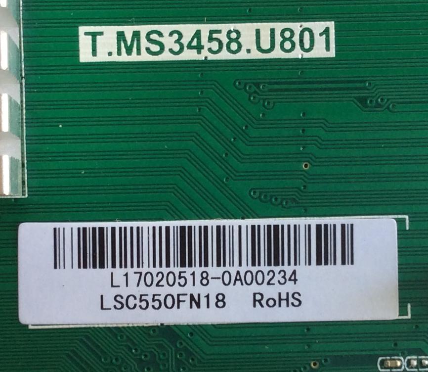 MAIN / L17020518 / TP.MS3458.U801 / AE0010756 / PANEL LSC550FN18 - Imagen 2