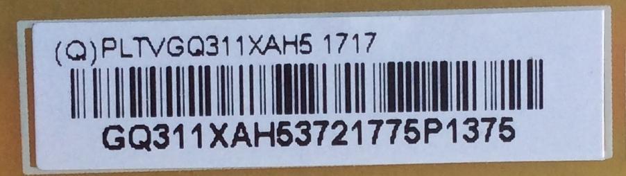 FUENTE DE PODER / VIZIO PLTVGQ311ZAH5 / 715G6131-P05-W20-002S / MODELO D43n-E1 LTT7VNBT - Imagen 2