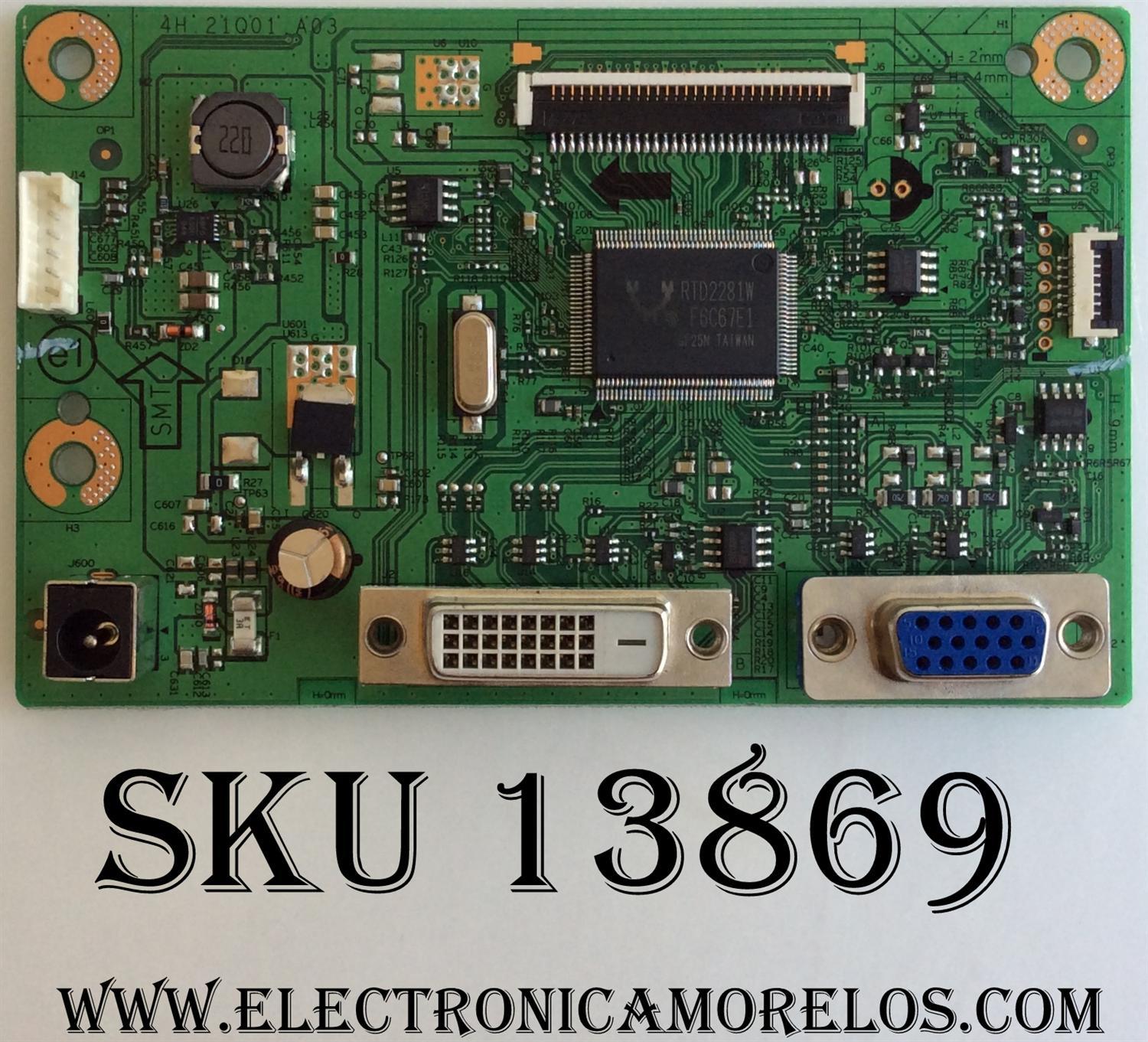 MAIN / ACER 5E.1AC01.047 / 5E1AC01047 / 4H.21001.A03 / MODELO S240HL Abd	