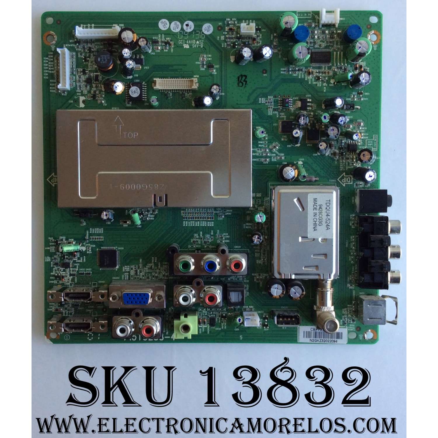 MAIN / VIZIO CBPF82GKZ3 / 715T3288-4 / MODELO VA19LHDTV10T / VA220E