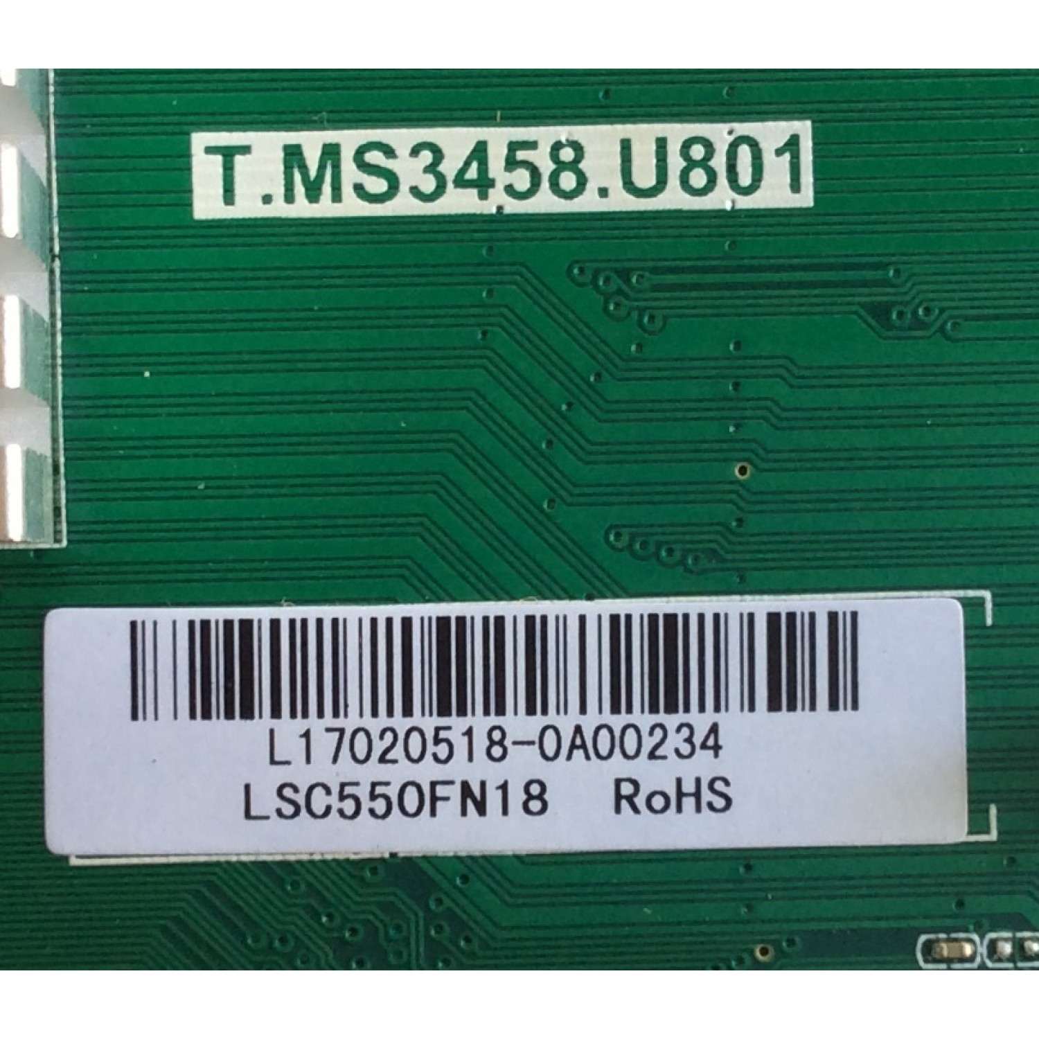 MAIN / L17020518 / TP.MS3458.U801 / AE0010756 / PANEL LSC550FN18 - Imagen 2