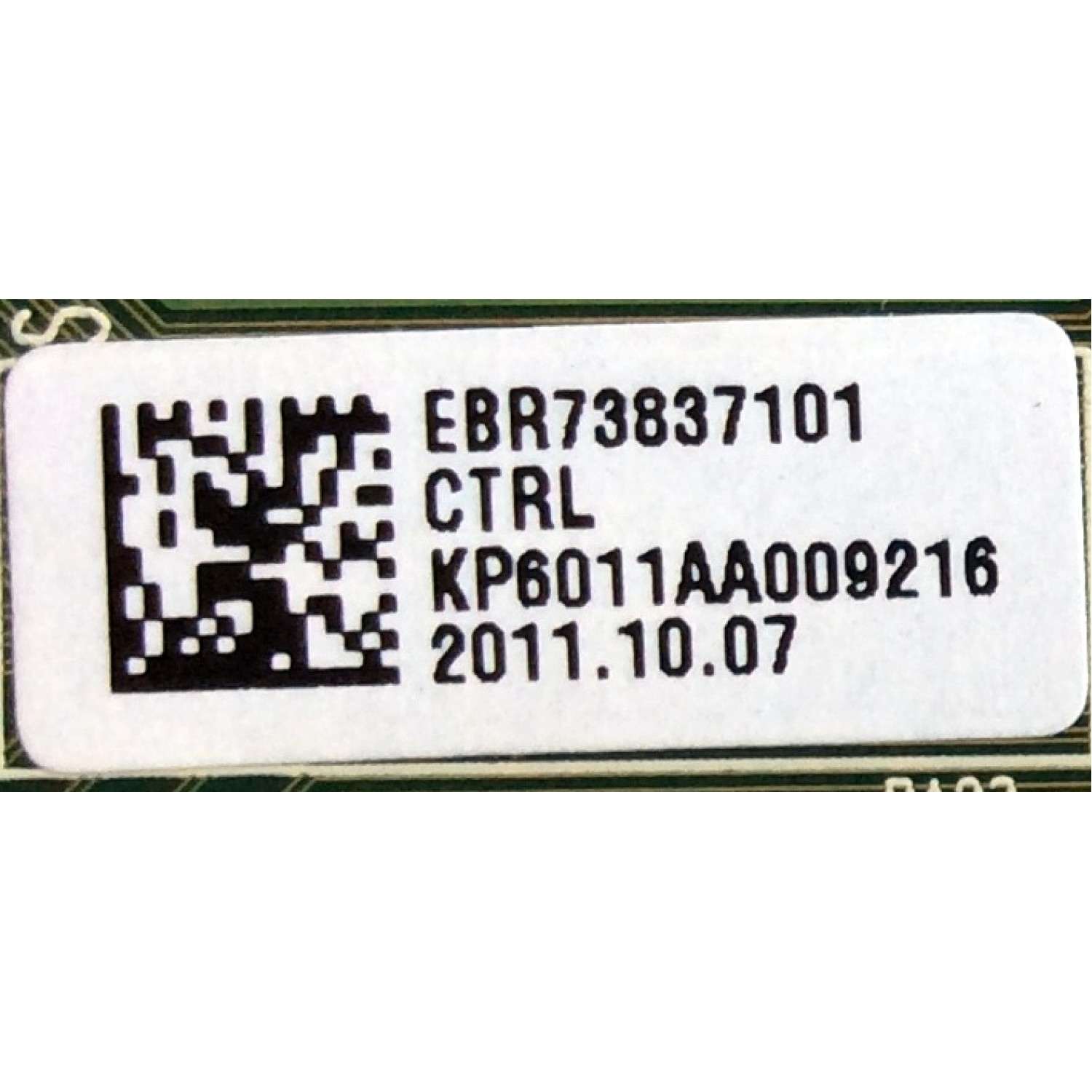MAIN LOGICA / LG EBR73837101 / EAX63989001 / PANEL PDP60R30110 / MODELOS 60PV250-UB / 60PV450-UA / 60PV450C-UA / 60PZ550-UA / 60PZ750-UG / 60PZ950-UA / 60PV400-UB / Z60PV220-UA  - Imagen 2