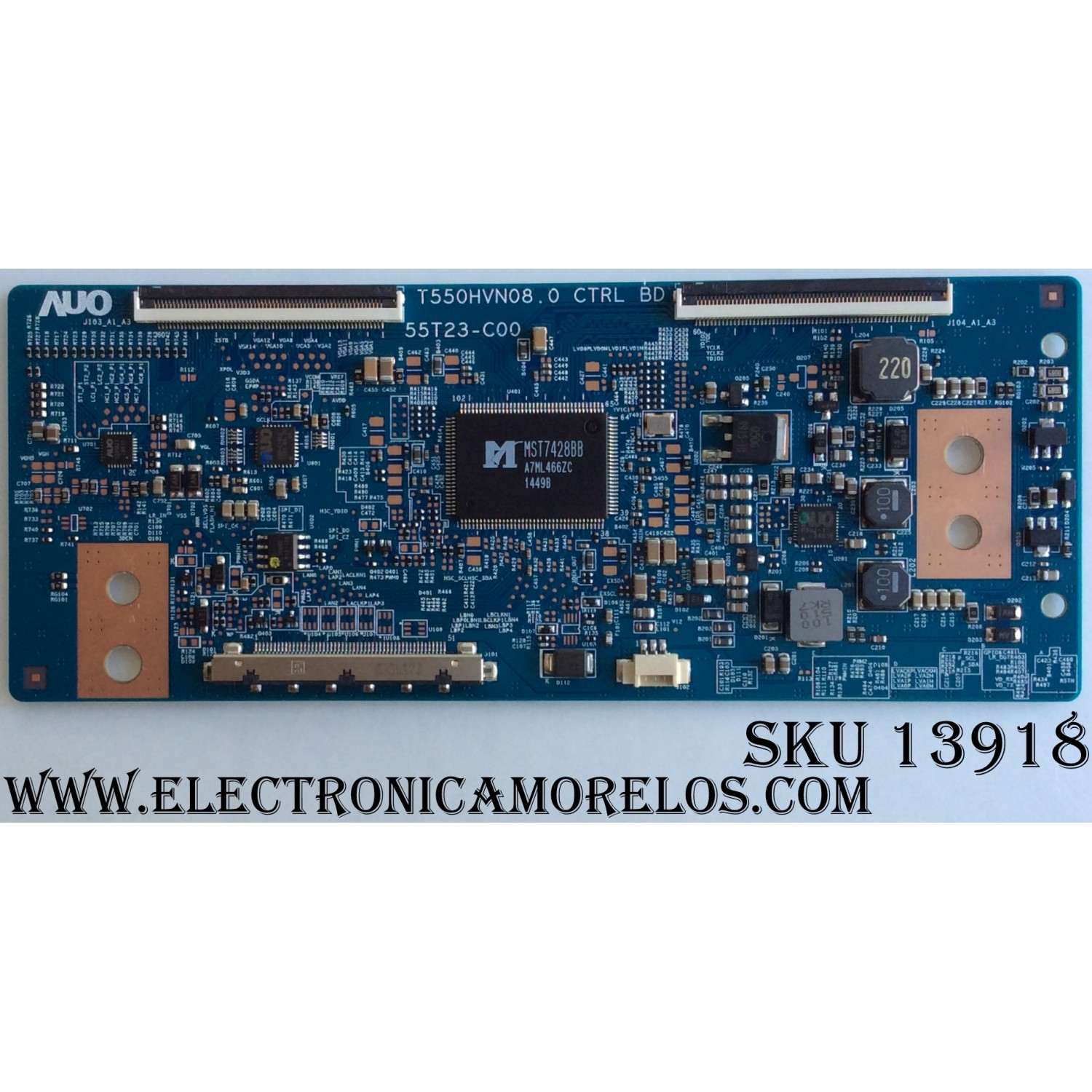 T-CON / HISENSE 55.55T16.C08 / 5555T16C08 / T550HVN08.0 CTRL BD / 55T23-C00 / MODELO 55H6B / 55H5C / PANEL HD550DF-B52(010)\S0\GM\ROH	