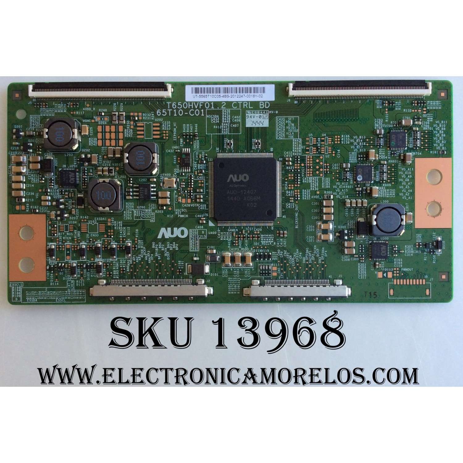 T-CON / SHARP  55.65T10.C05 / 5565T10C05 / T650HVF01.2 / 65T10-C01 / MODELO LC-65LE645U / LC-65LE654UA / NS-65D550NA15