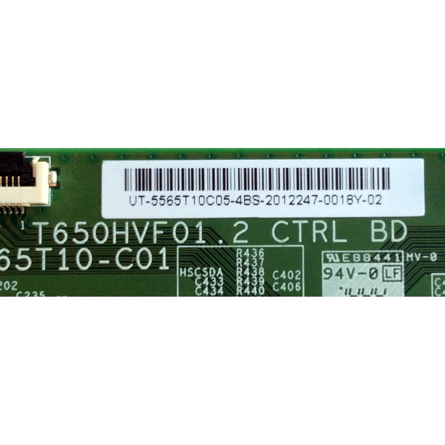 T-CON / SHARP  55.65T10.C05 / 5565T10C05 / T650HVF01.2 / 65T10-C01 / MODELO LC-65LE645U / LC-65LE654UA / NS-65D550NA15 - Imagen 2