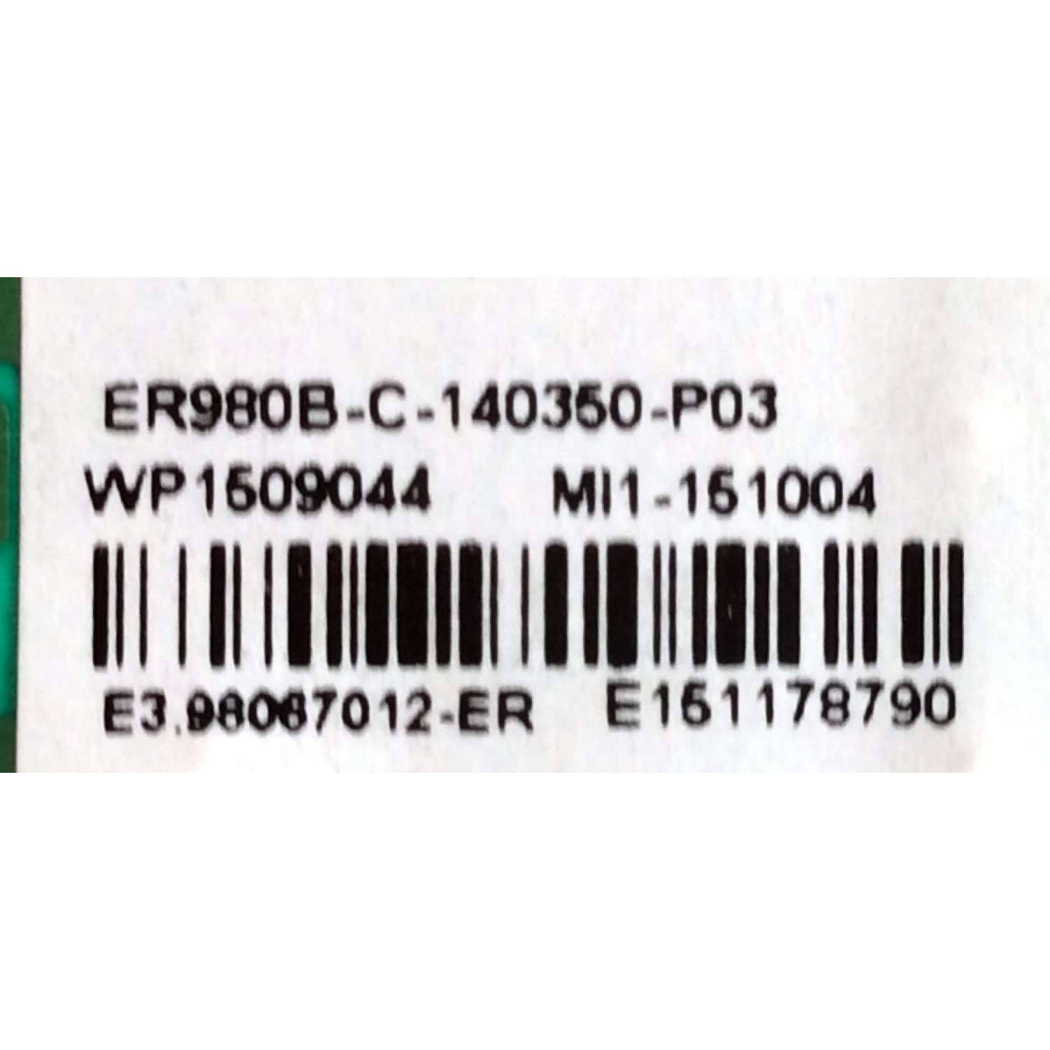 FUENTE / PROSCAN ER980B-C-140350-P03 / ER980B-C / ER980B / REV:1.0 / MODELO PLDED5515-UHD A1510	 - Imagen 2