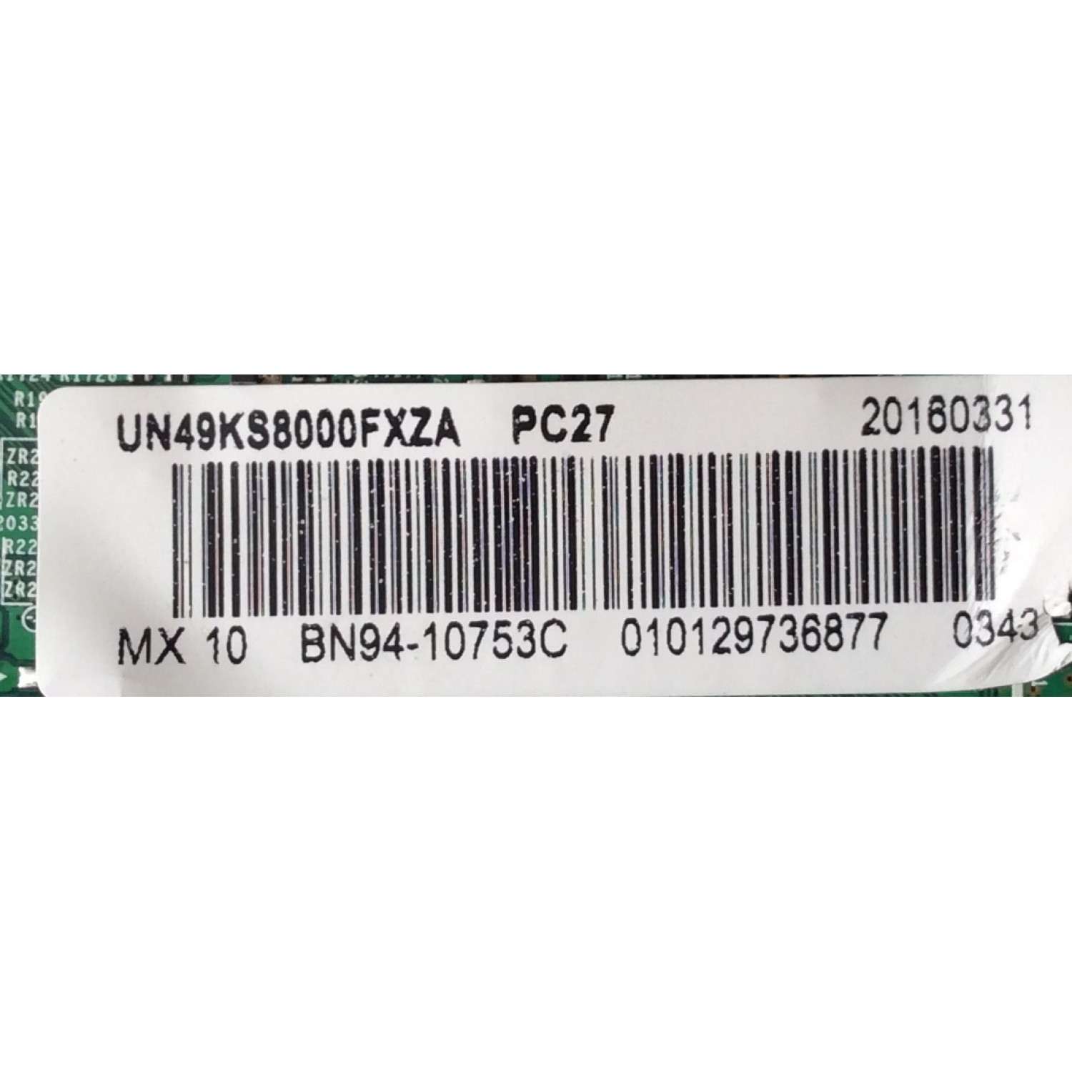 MAIN PARA TV SAMSUNG / NUMERO DE PARTE BN94-10753C / BN41-02504A / BN97-10623J / BN9410753C / PANEL CY-QK049FLLV3H / MODELO UN49KS8000 / UN49KS8000FXZA FA01 - Imagen 2
