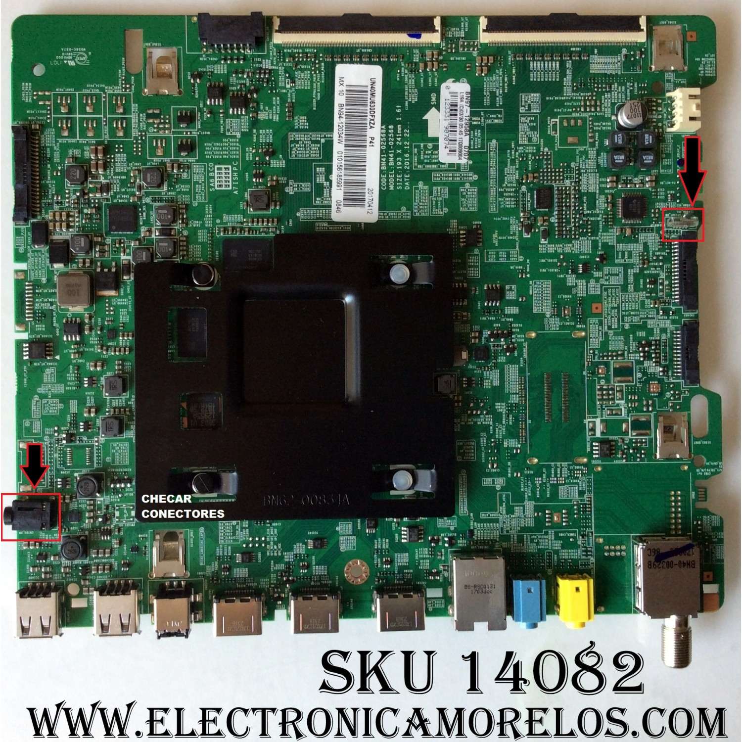 MAIN / SAMSUNG BN94-12034W / BN97-12958A / BN41-02568A / MODELO UN40MU630DFXZA FA01 / PANEL CY-GK040HGLV4H JW15	