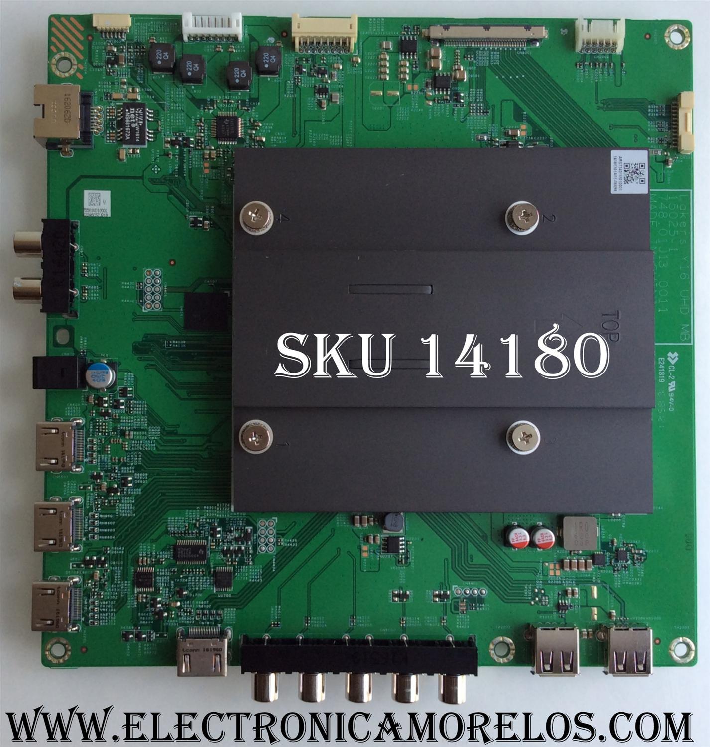 MAIN / VIZIO 791.01K10.0003 / 75501K010001 / 15025-1 / 748.01J14.0011 / PANEL T500QVN02.0 / MODELOS E50U-D2 LWZ2UGAS / E50U-D2 LWZ2UGCS 
