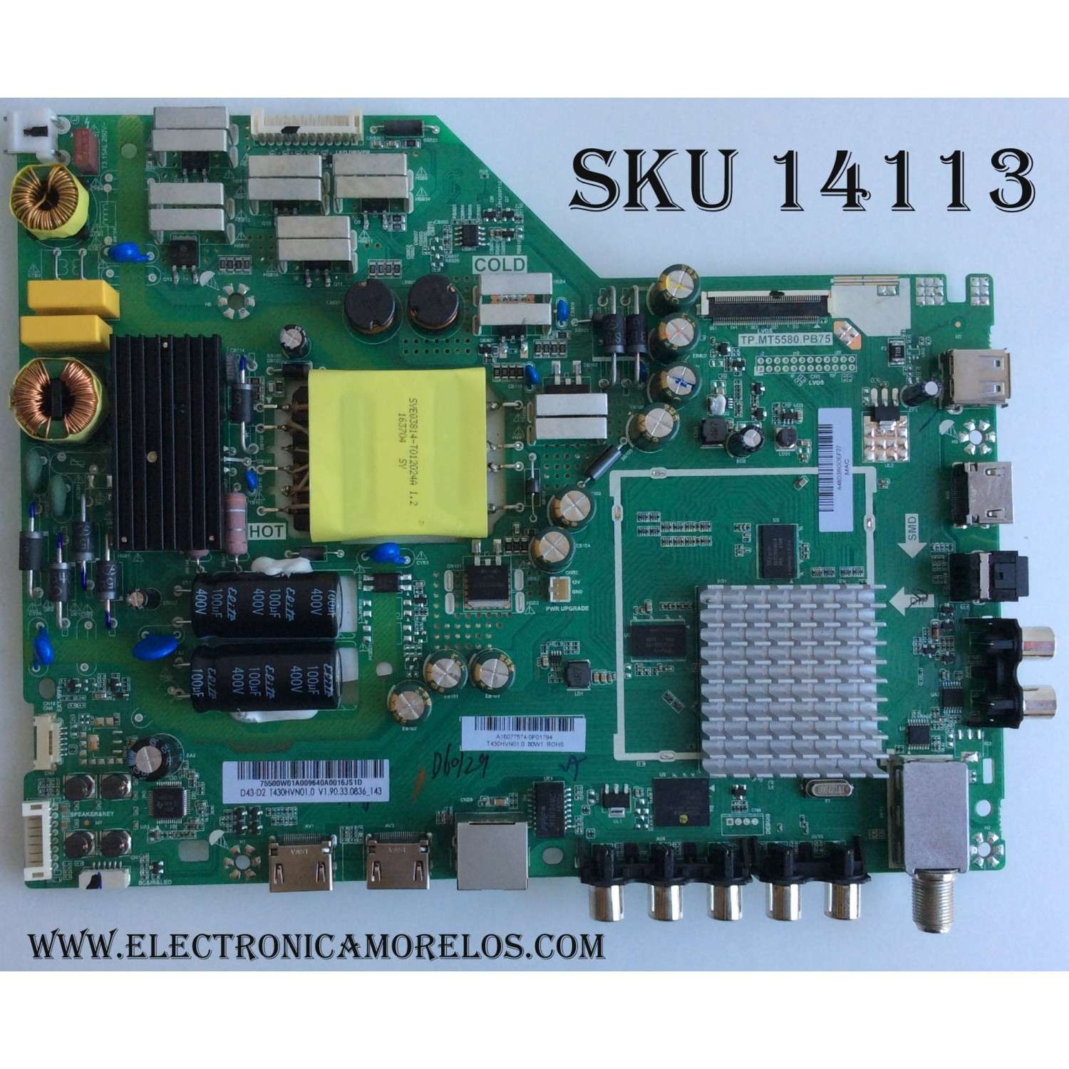 MAIN PARA MONITOR DELL / 6832166100P01 / PTB-1661 / MODELO 3007WFPT