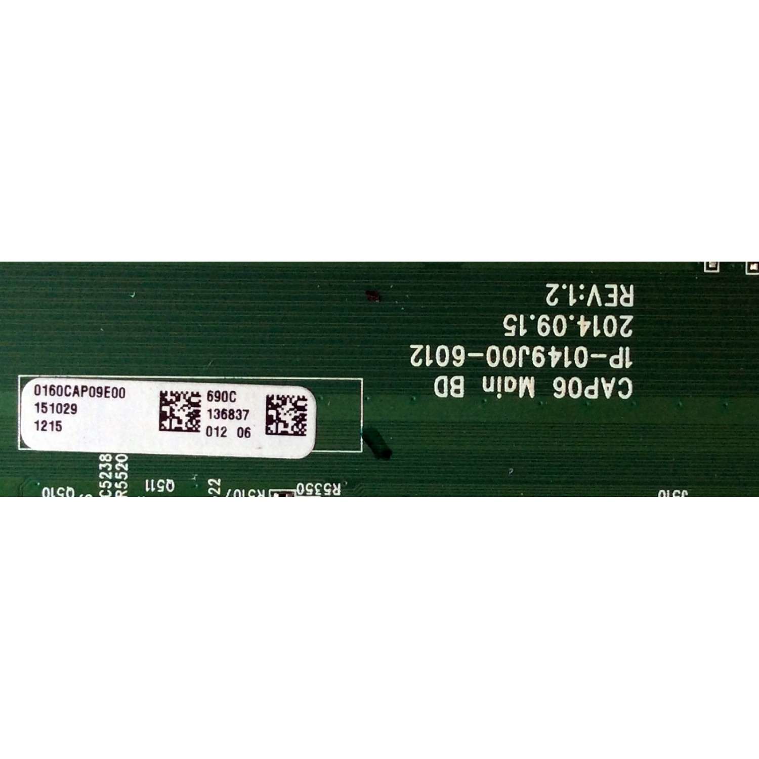 MAIN / VIZIO Y8386690S / Y8386690C / 1P-0149J00-6012 / 0160CAP09E00 / 690C / MODELO M80-C3 LFTRSXAR / PANEL S800FUA-1	 - Imagen 2