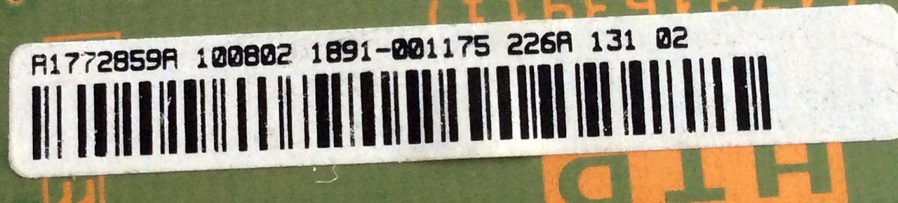 TARJETA INTERFACE / SONY A-1772-859-A / A1772859A / 1-882-043-11 / 173163911 / PANEL LTY550HQ02-102 / MODELO KDL-55HX800 - Imagen 3