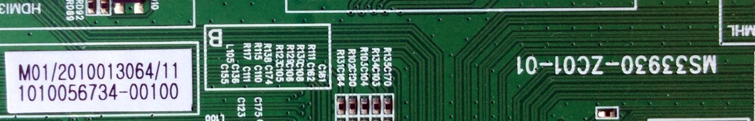 MAIN / HAIER / PROSCAN 1010056734 / 1010056734-00100 / MS33930-ZC01-01 / M01/20100130064/11 / MODELO HAIER 48D3500  - Imagen 2