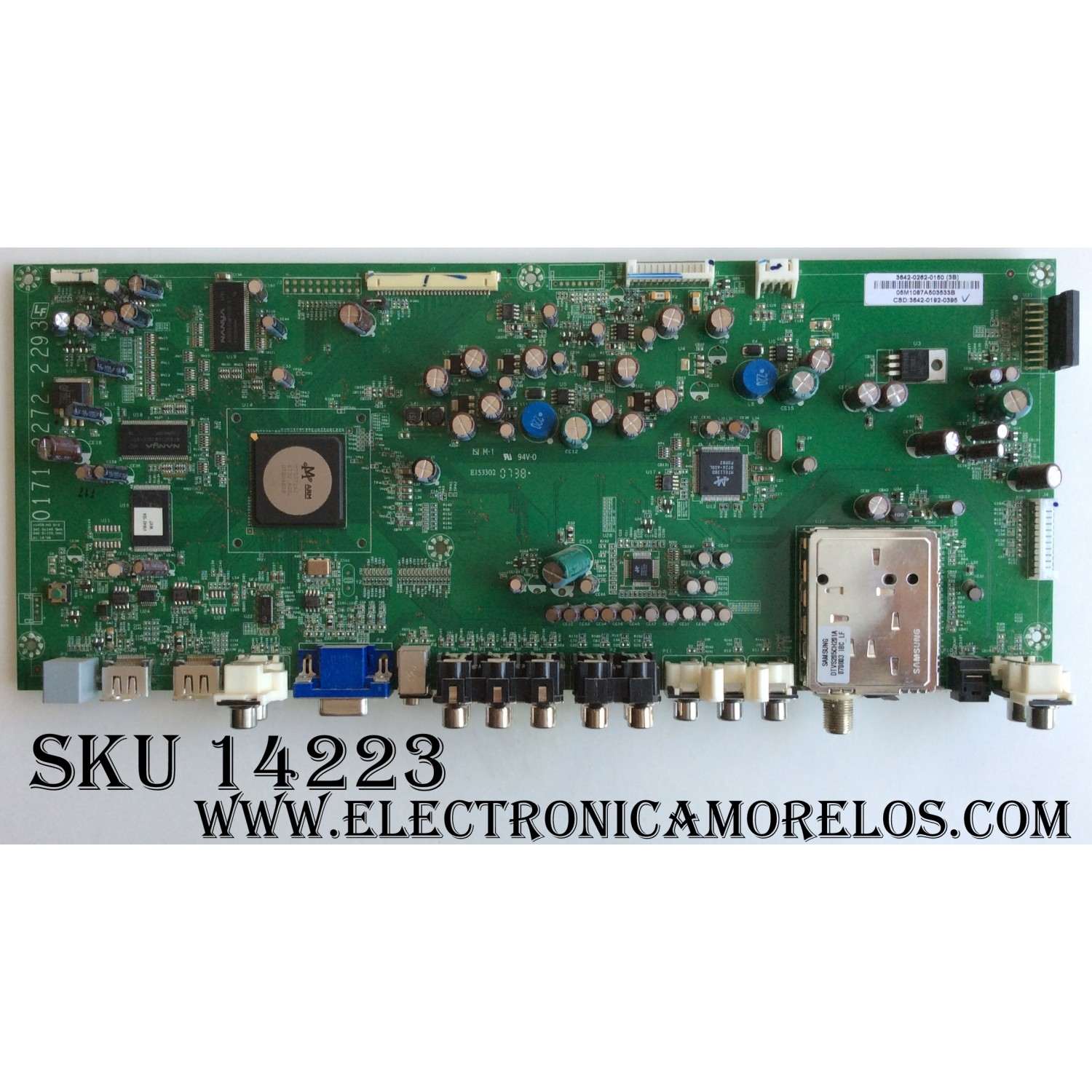 MAIN / VIZIO 3642-0262-0150 / 0171-2272-2293 / PANEL LC420WX7(SL)(A1) / MODELO VW42LHDTV10A	
